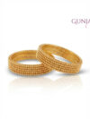Golden Pearl Bangles