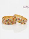 Multi Color Lac Bangles