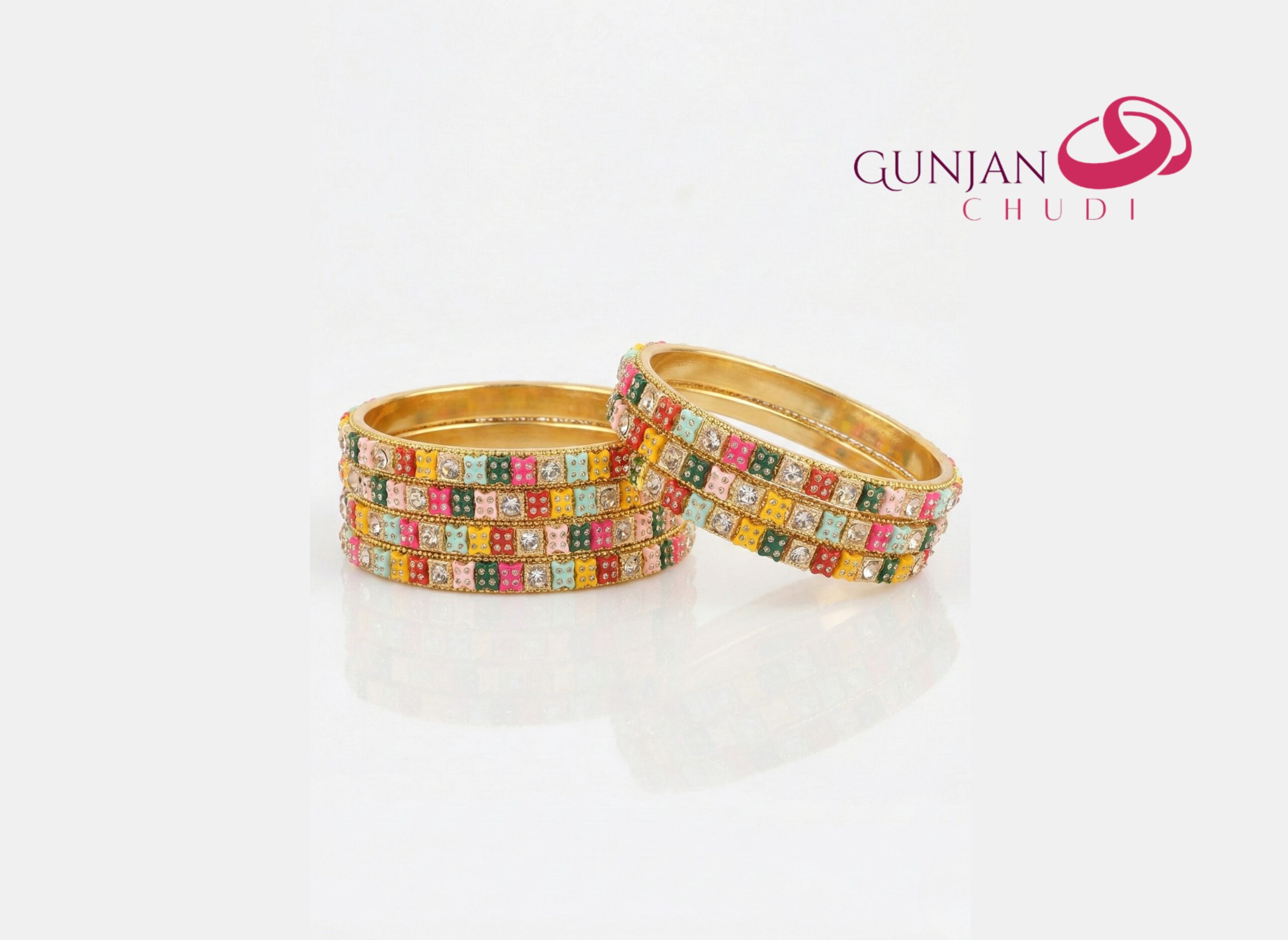 Multi Color Lac Bangles