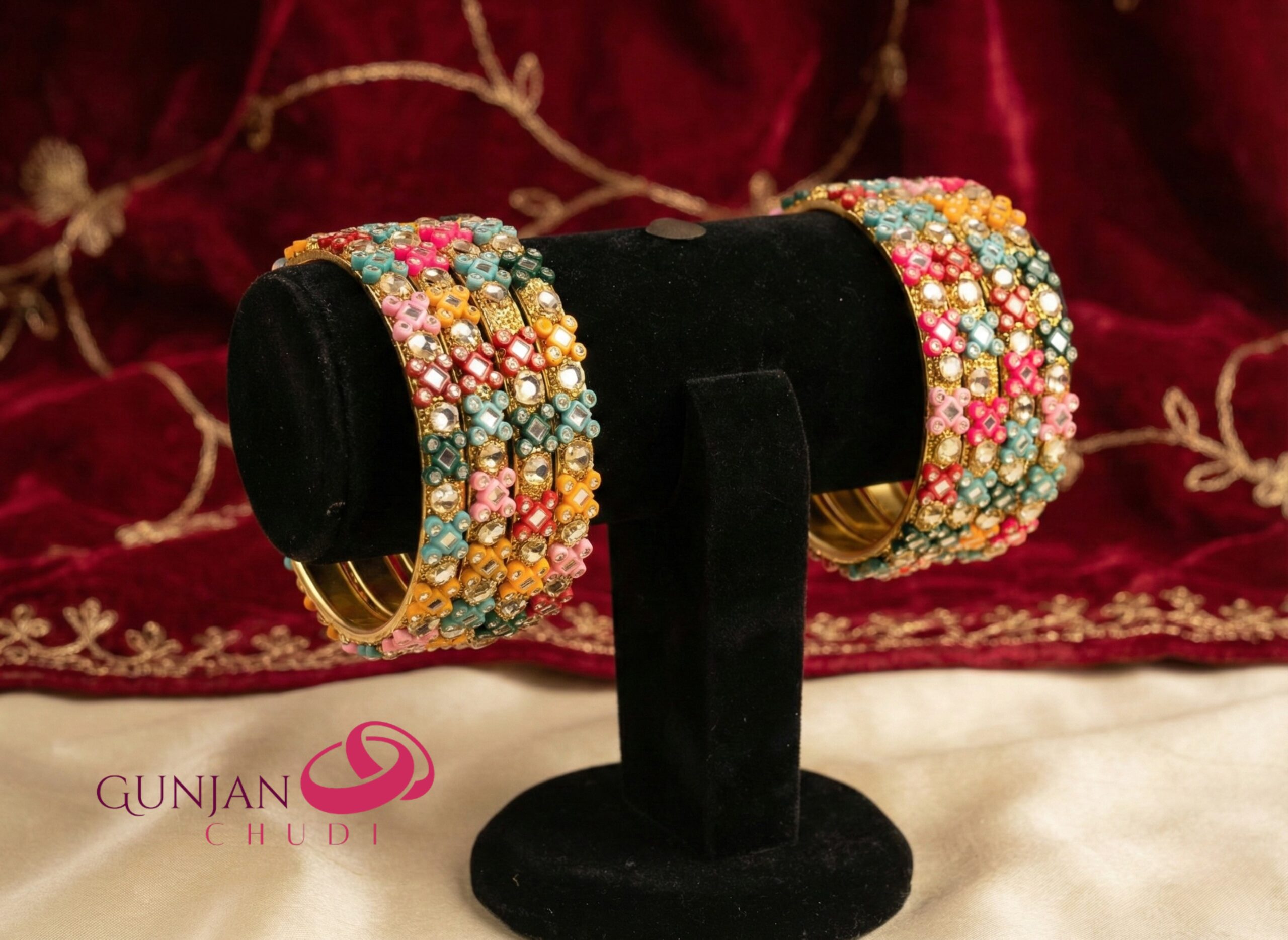 Zardosi Floral Kadaa - Image 4