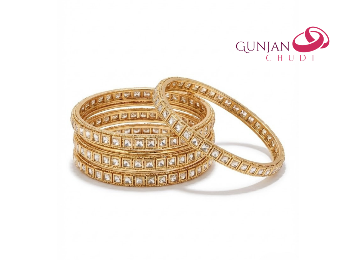 Princess-Cut Tennis Bangles - Image 5