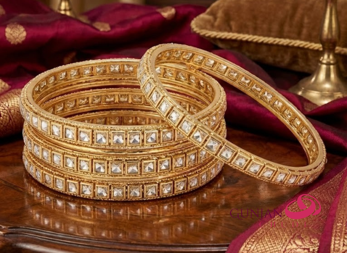 Princess-Cut Tennis Bangles - Image 3