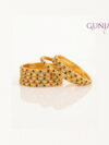 Gold Plated Zircon Bangles