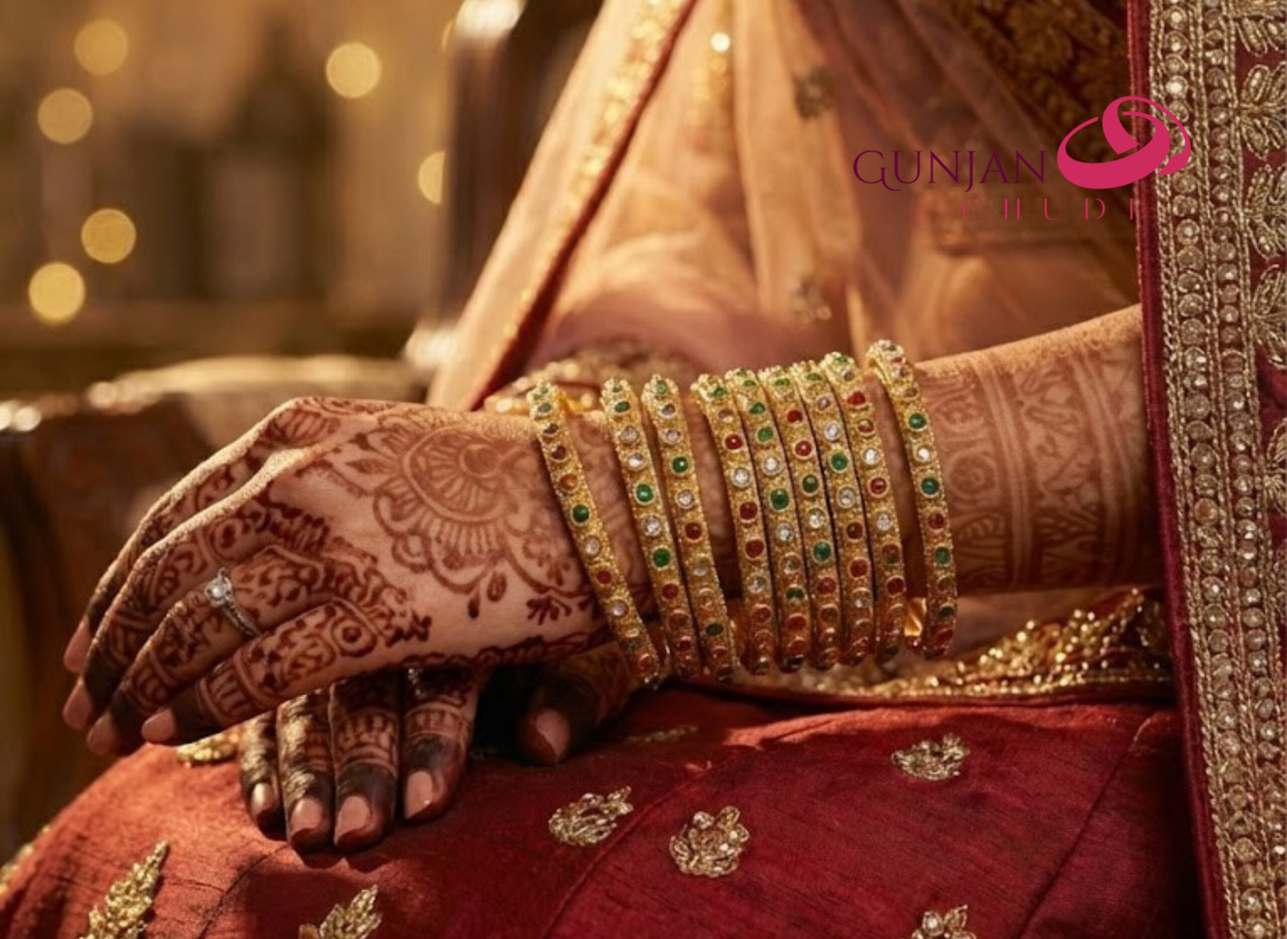 Gold Plated Zircon Bangles - Image 3