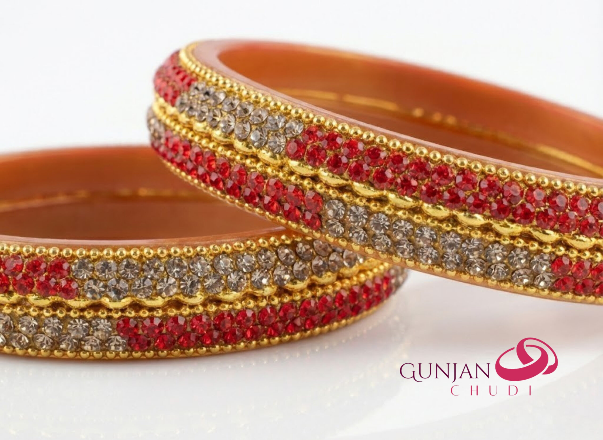 Imperial Ruby & Gold Circlets - Image 5