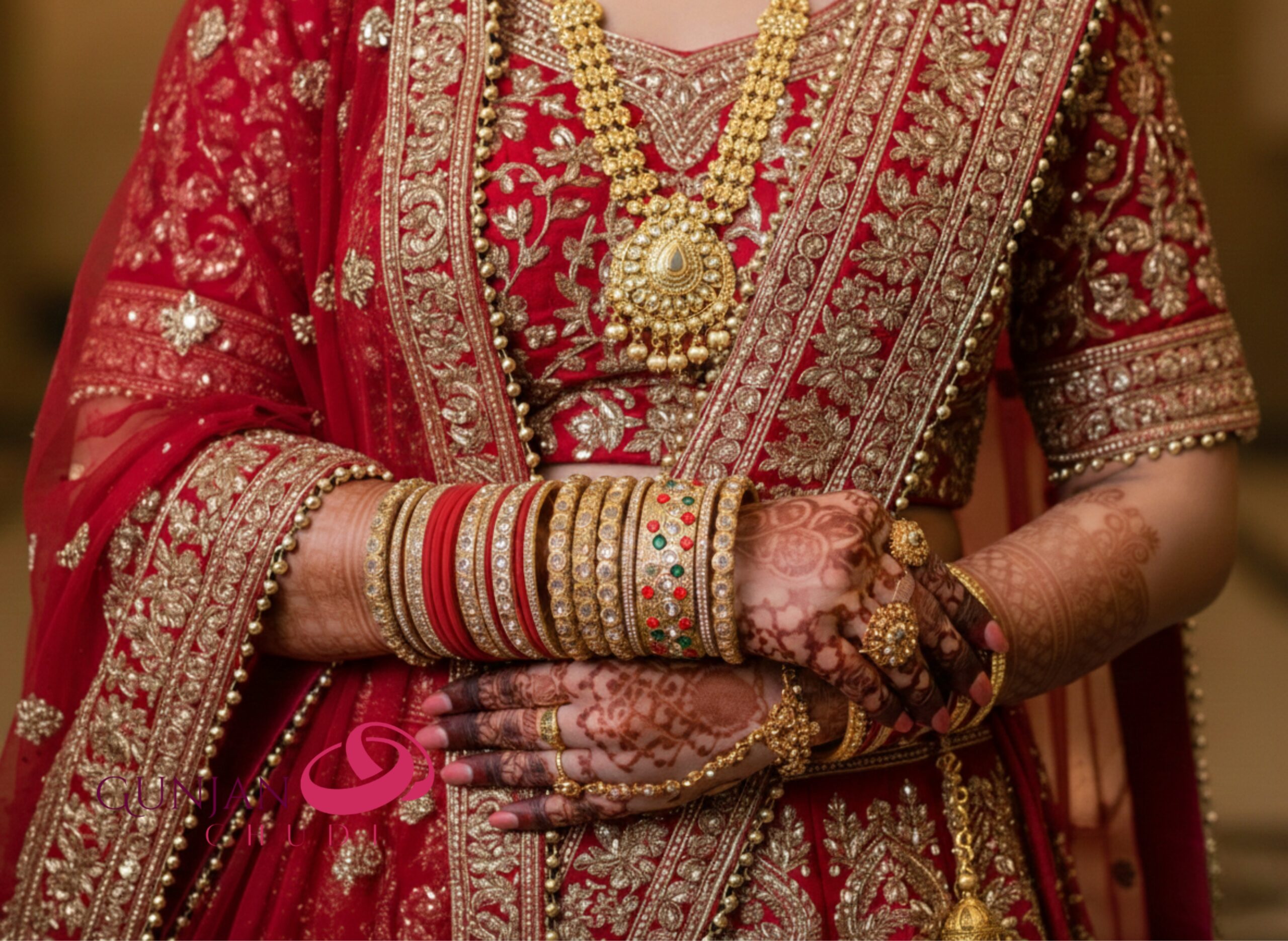 Royal Peacock Sparkle Bangles - Image 4