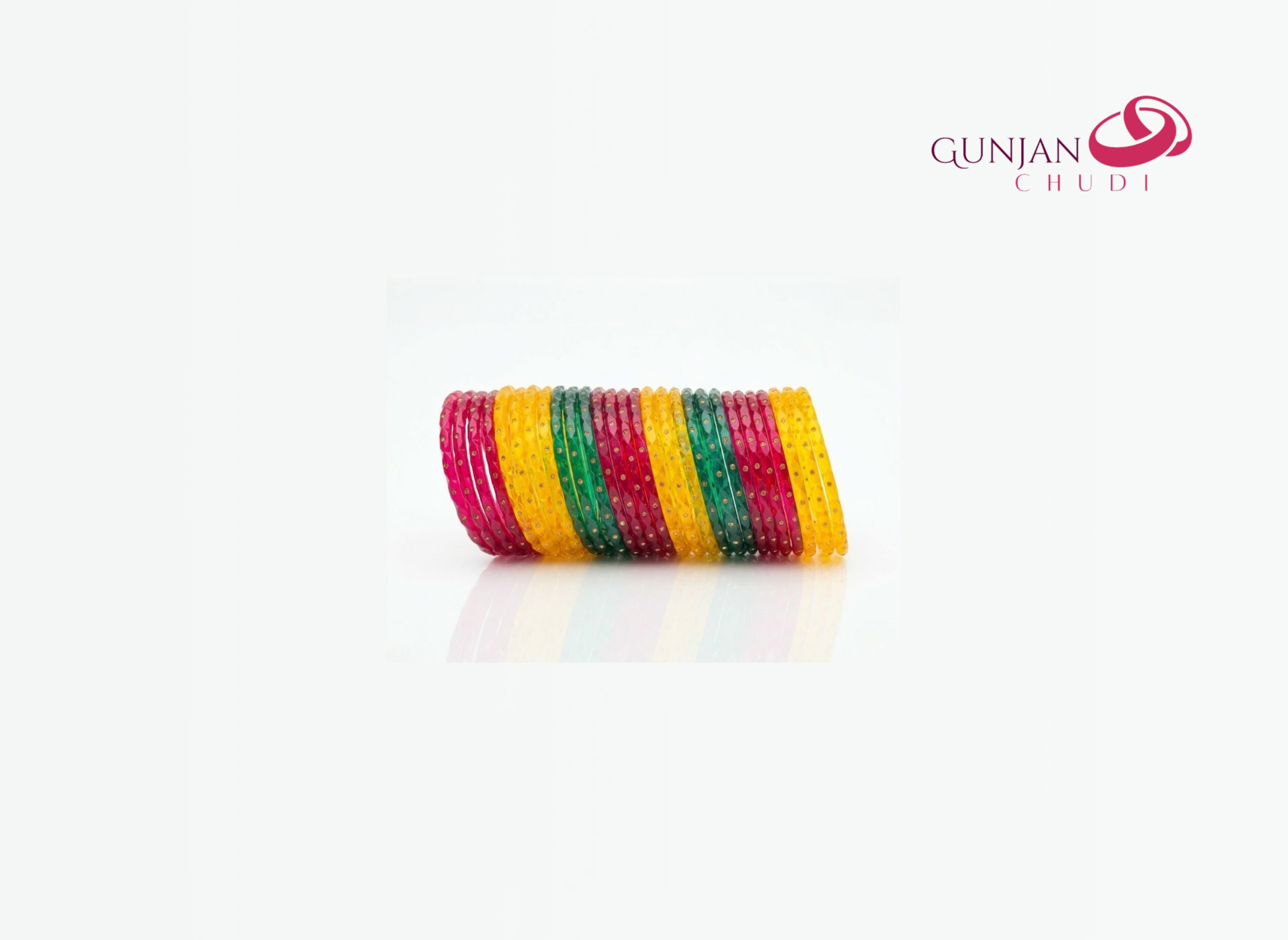 Diamond Cut Colorful Bangles