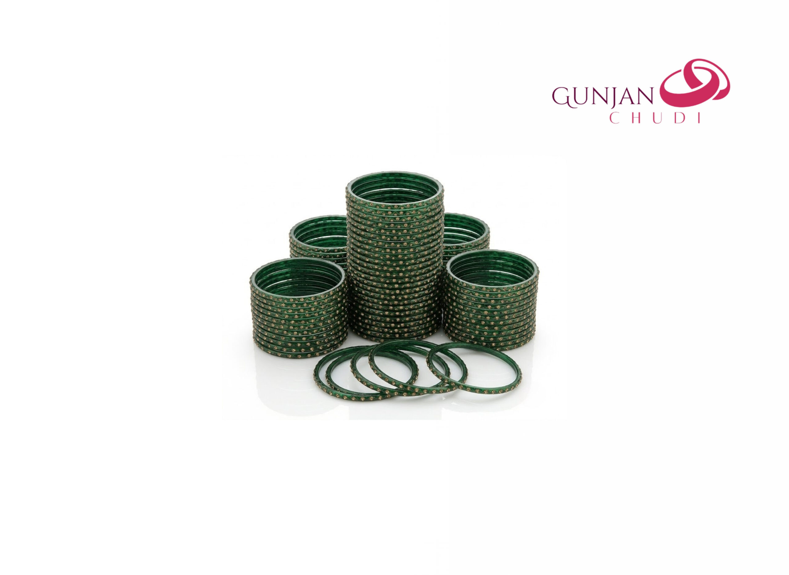 Lac Finish Resham Work Bangles