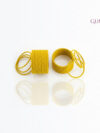 Velvet Flocked Bangles, Haldi Ceremony Set